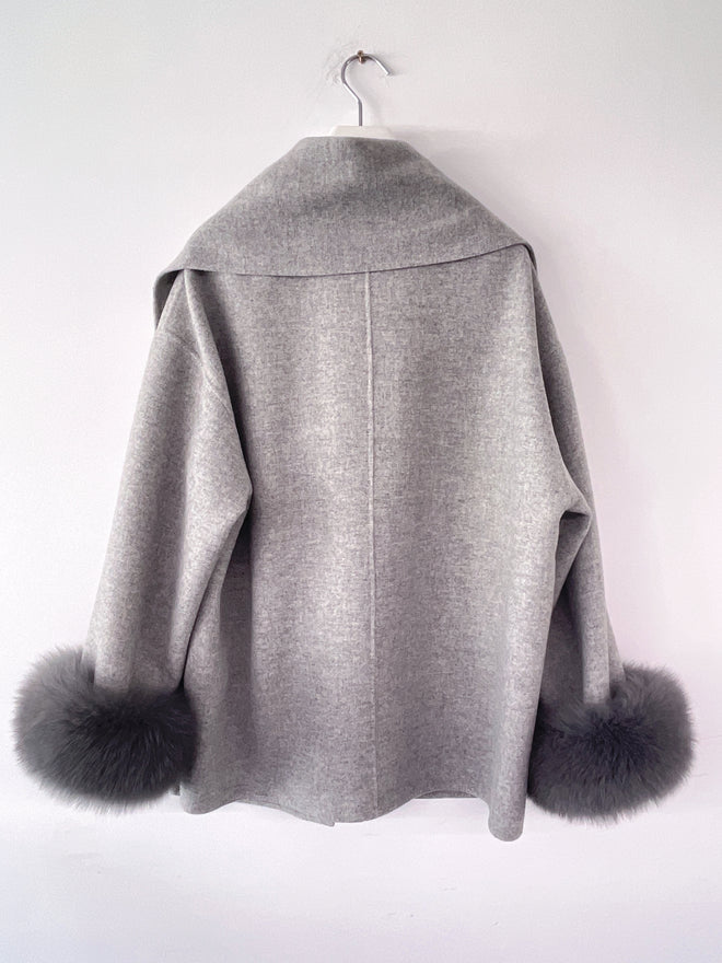 Night Shadow Golden Double sided Coat