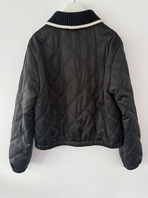 Black Quilted Jacket