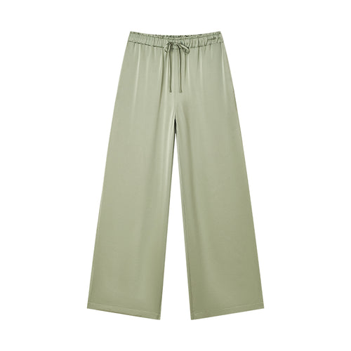 Lime Relaxed Acetate Pants