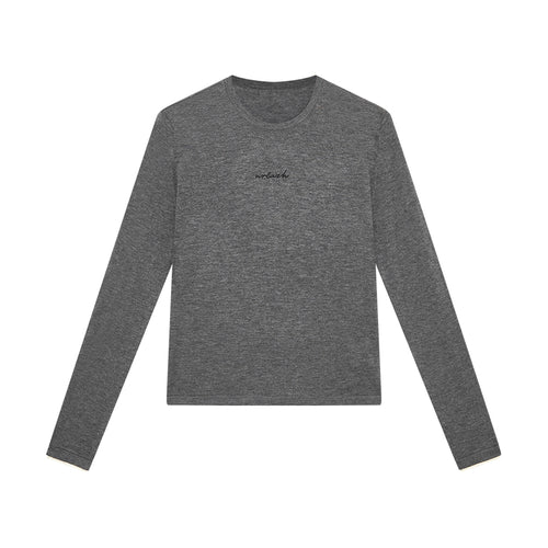 Lightweight Knit Long Sleeve Tee