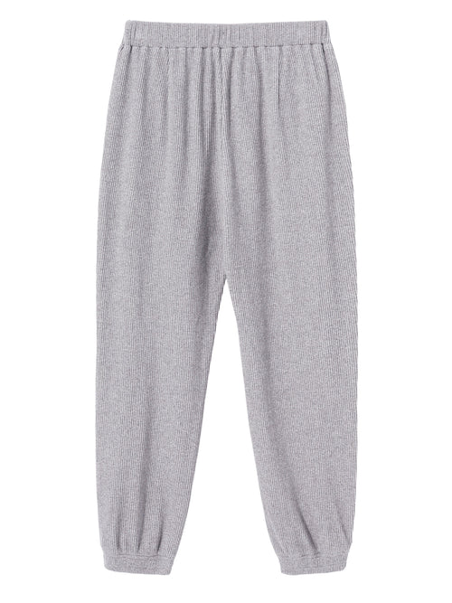 Grey Graphic Patch Tapered Sweatpants - Urlazh New York