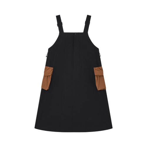 Minimalist Suspenders Skirt