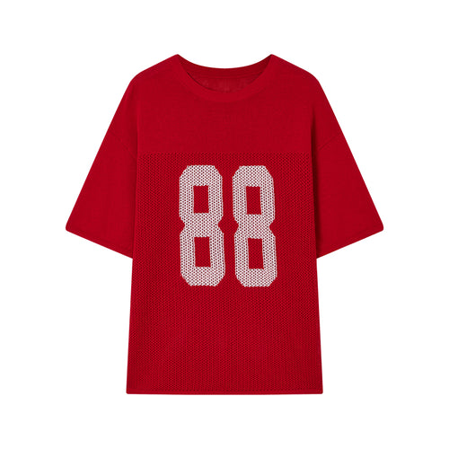 Sun-Dried Tomato Red Sweater
