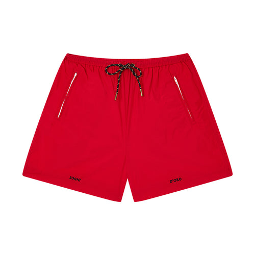 Sun-Dried Tomato Red Shorts