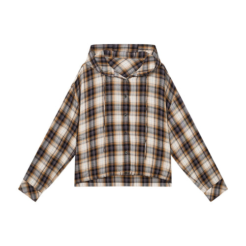 Relaxed Plaid Blouse