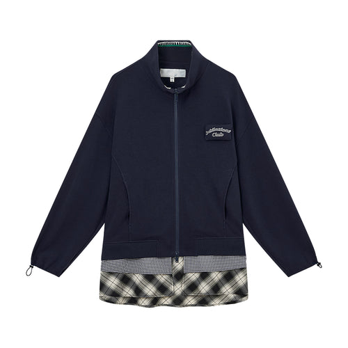 Prussian Blue Panel Jacket