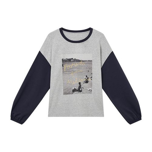 Vacation Cranberry Sweatshirt