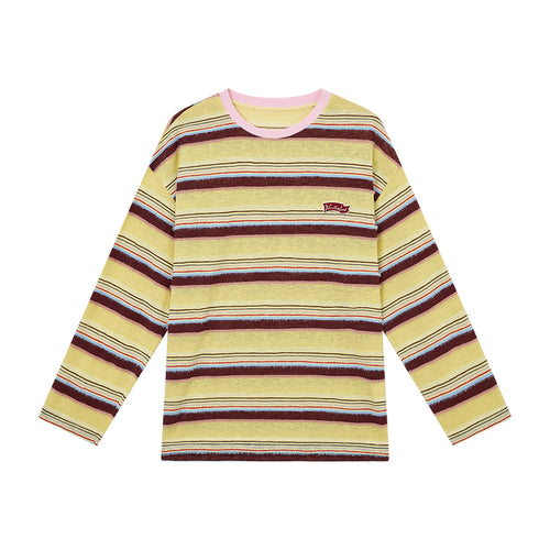 Berry Happy Stripe Tee
