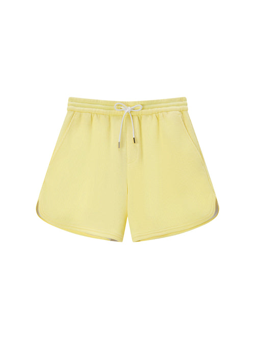 Waffled 'Butter' Shorts - Urlazh New York