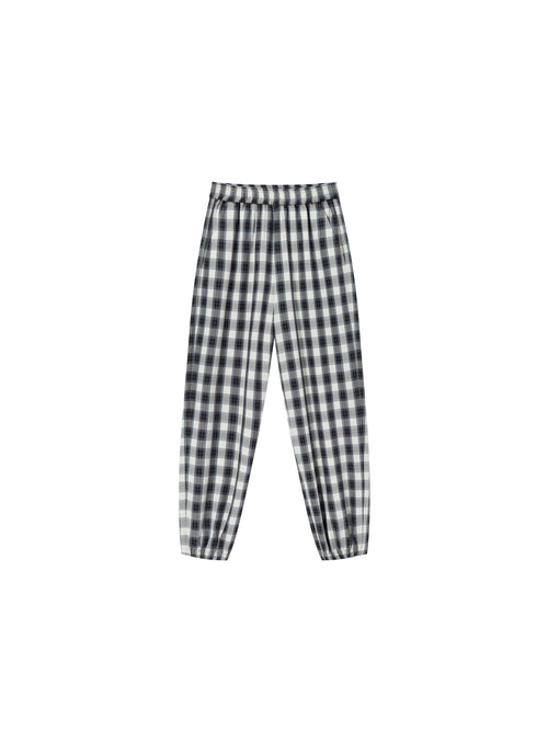 Checkered Tapered Chef Pants - Urlazh New York