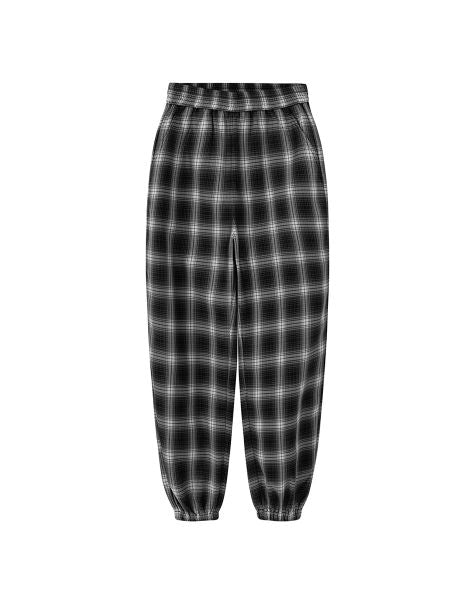 Plaid Jogger Pants