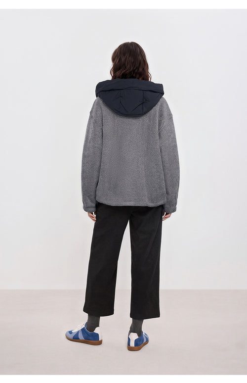 Sesame Grey Circle Coat
