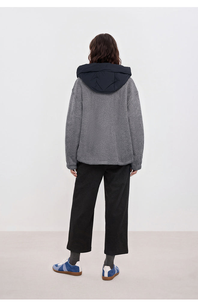 Sesame Grey Circle Coat