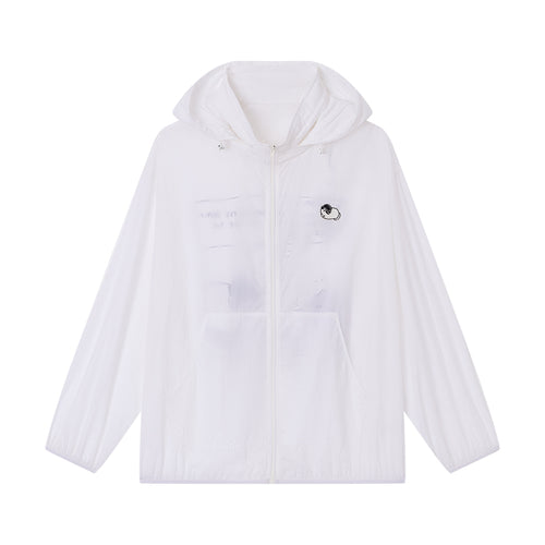 Cartoon Print Sun-Protective Jacket