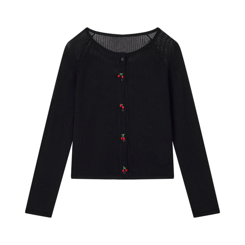 Summer Cherry Cardigan