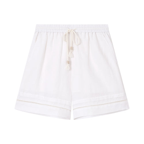 Linen Blend Shorts