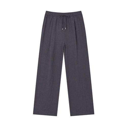Hemp Pleated Pants