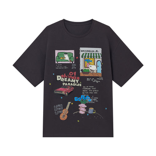 Cartoon Set T-Shirt