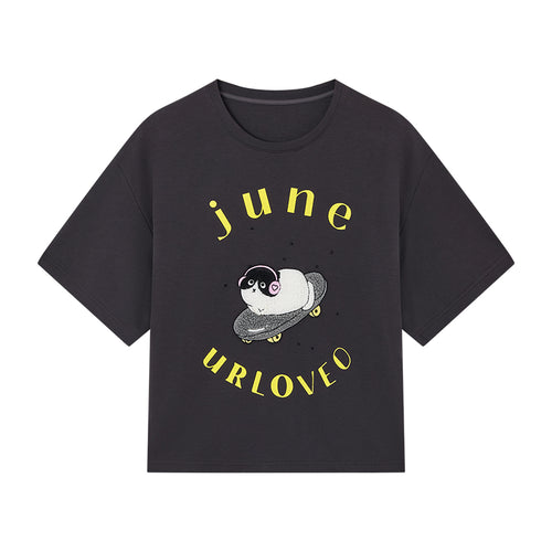 Skateboarding Kitten T-Shirt