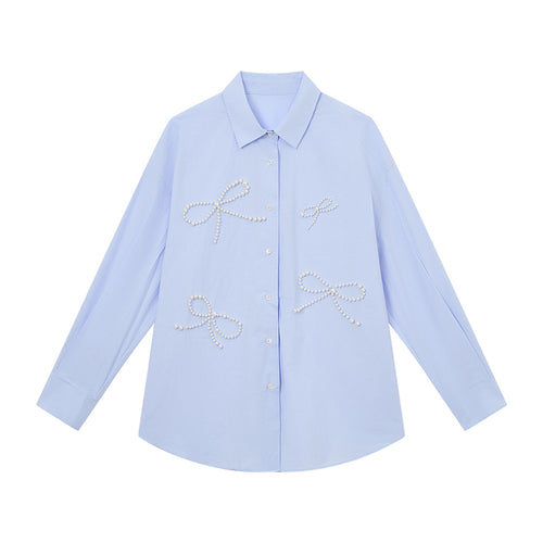 Bow Beaded Shirt
