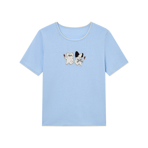 Cheers Knit Top T-shirt