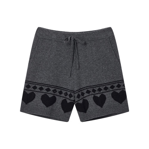 Fair Isle Wool Shorts