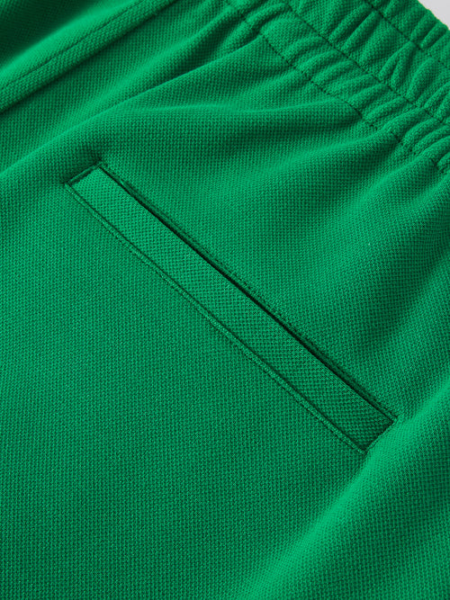 Green Harlequin Knit Pants