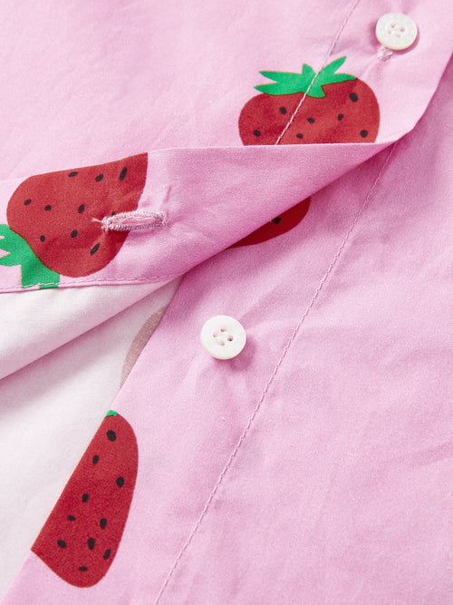 Strawberry Print Shirt