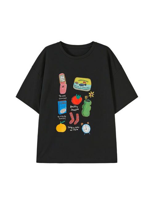 T-shirt graphique drôle