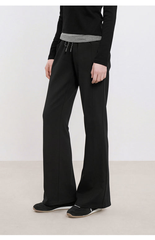 Twilight Rhythmic Structure Micro Pull Pants