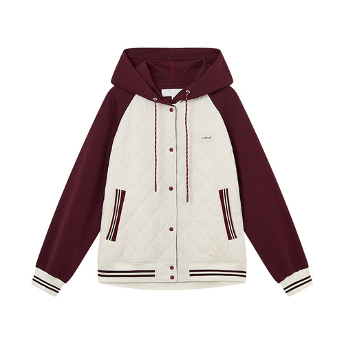 Raspberry Berry Varsity Jacket
