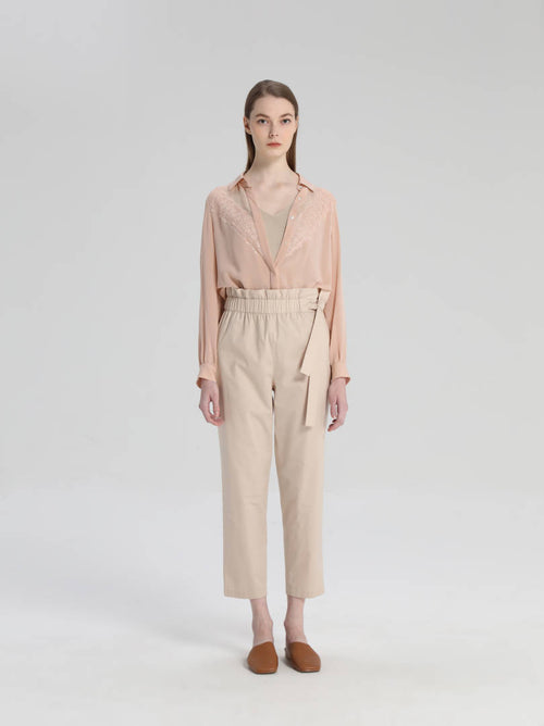 Cashew Color Suit-Pants