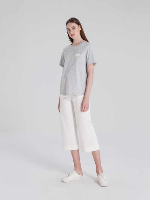 Dreamy light mottled gray Tee