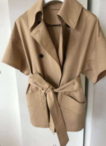 Latte Trench Coat