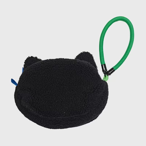 Cow Cat Plush Tote Bag