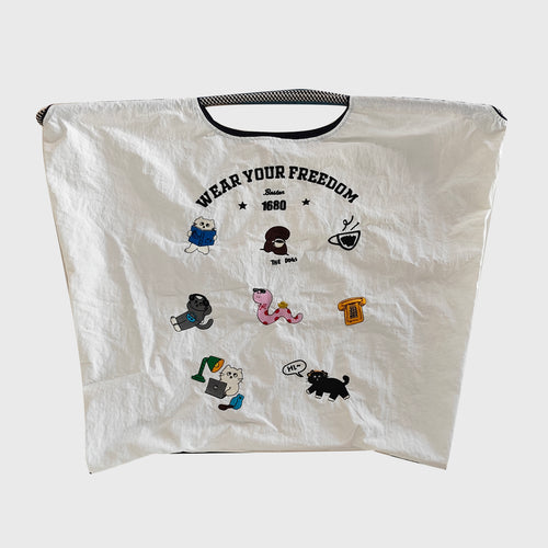 Animal Party Embroidered Bag