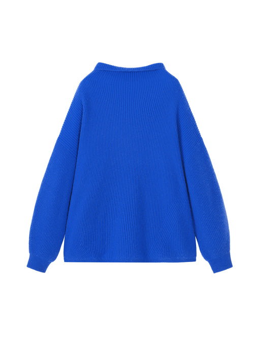 Pullover bleu