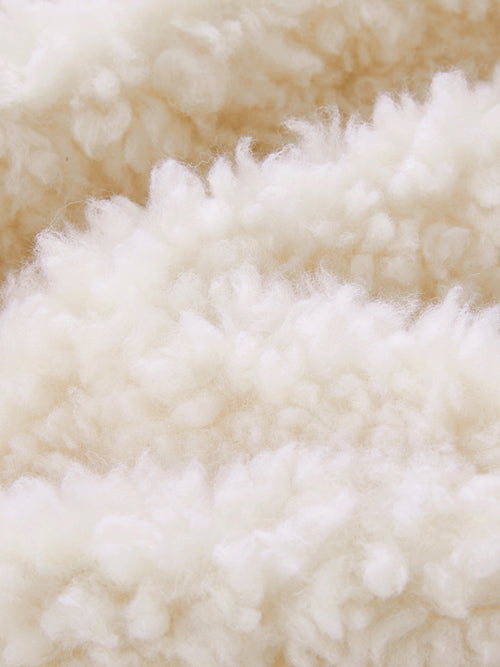 Sheep Curly Fur Coat
