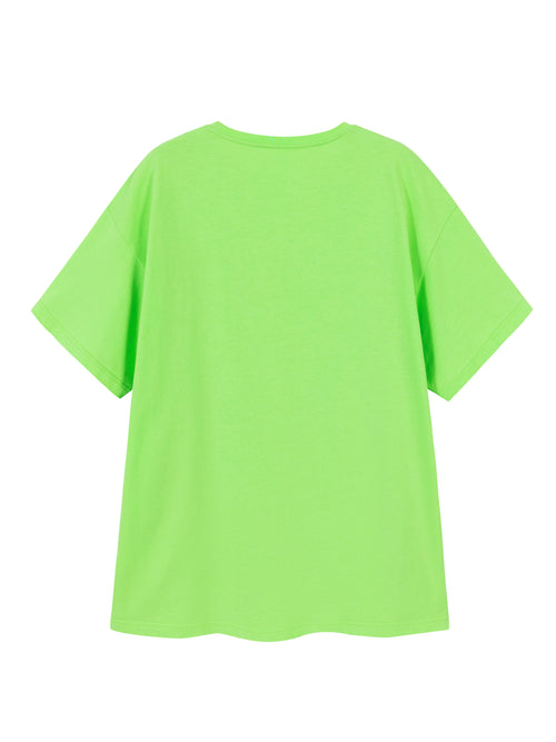 Green Bunny Printed T-shirt - Urlazh New York