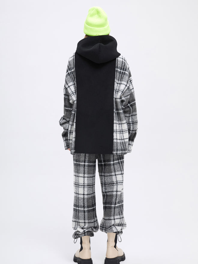 Plaid Flannel Baggy Trousers - Urlazh New York