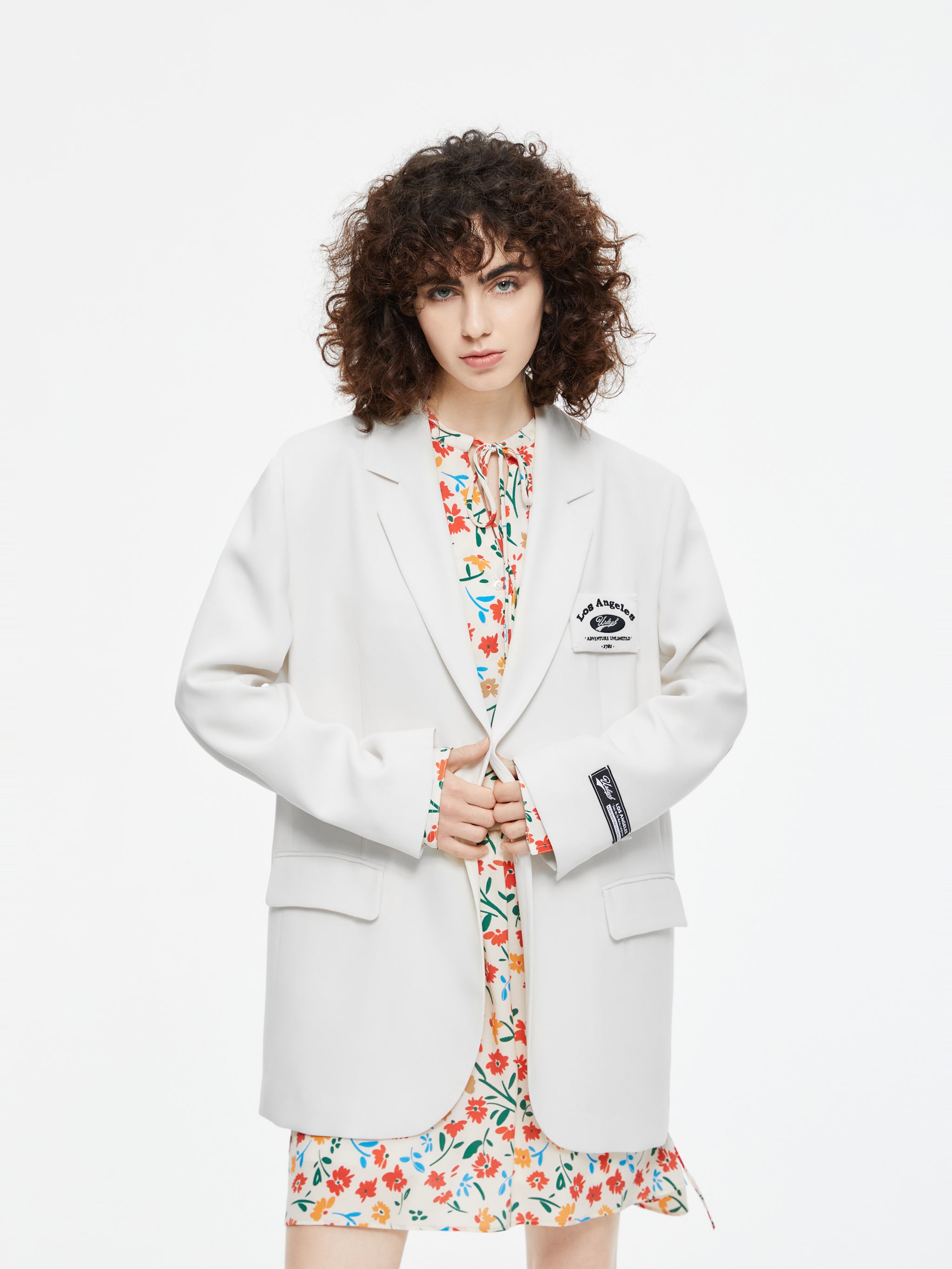 【関税＆送料込み】ChloAC Classic Long Blazer Jacket Clothi Men's Blazer Jacket Lightweight Casual Sport Coat Classic
