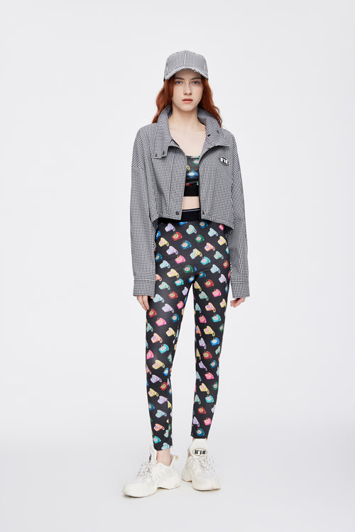 80's Gingham Cropped Jacket - Urlazh New York