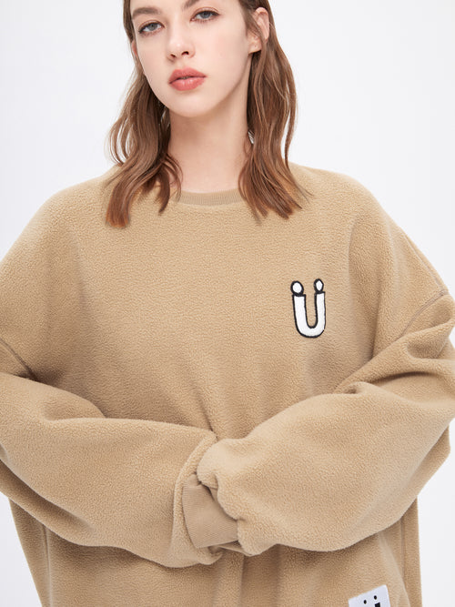 Oversized 'U' Cloud Sweatshirt - Urlazh New York
