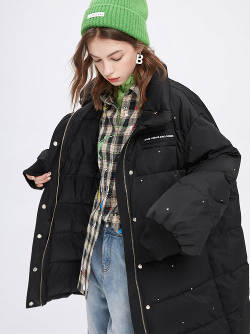Falling Snow Ski Puffer - Urlazh New York