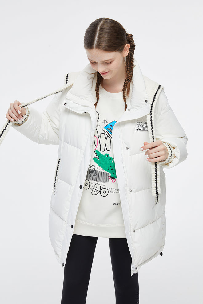 Marnie' Goose-Down Puffer Coat - Urlazh New York