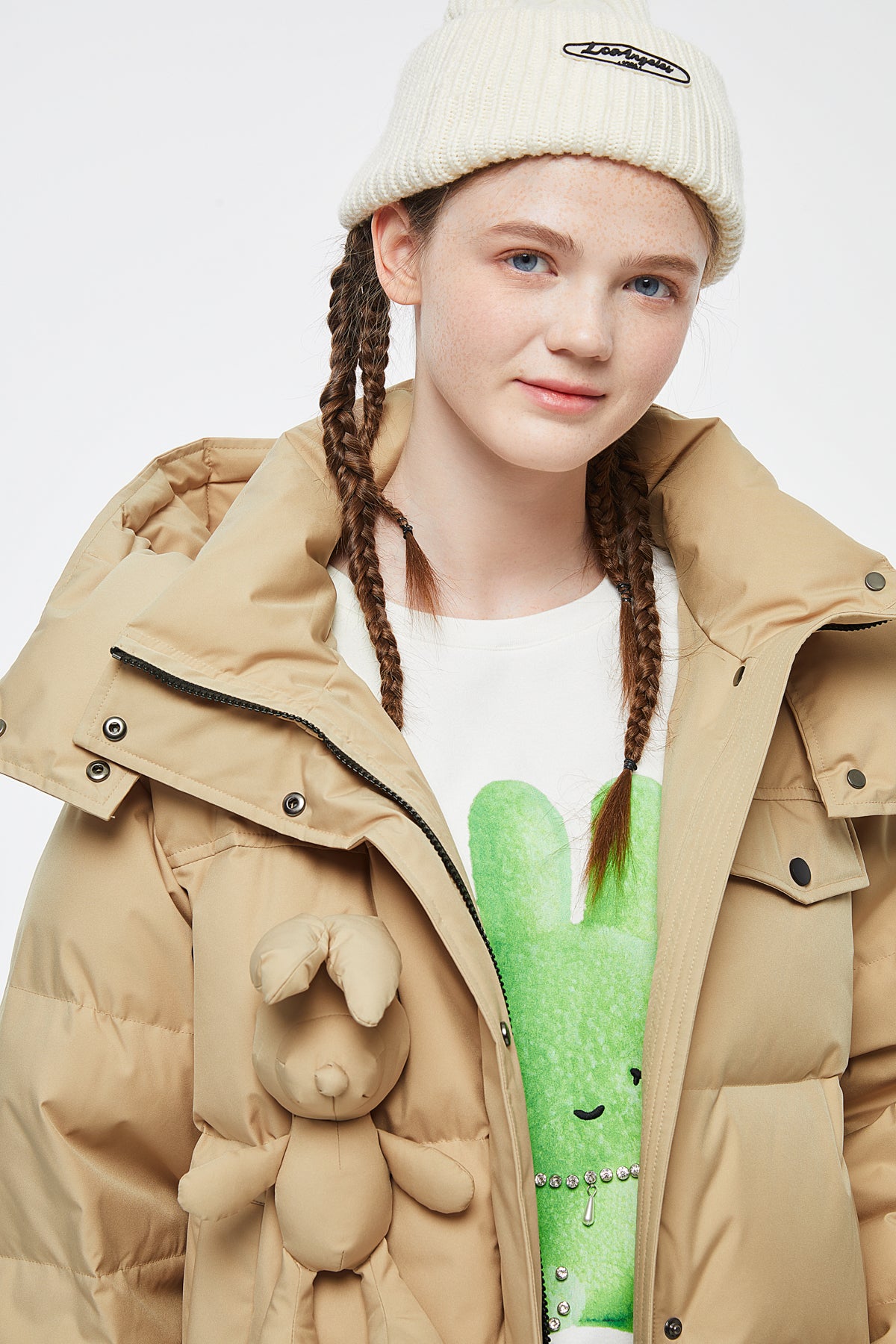 Zara goose down jacket store