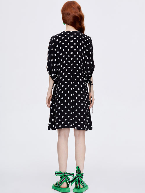 Polka-Dot Cartoon Dress - Urlazh New York