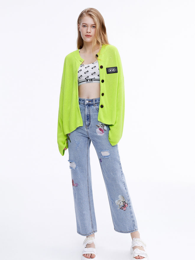 'ROMA Angel' Cropped Jeans - Urlazh New York