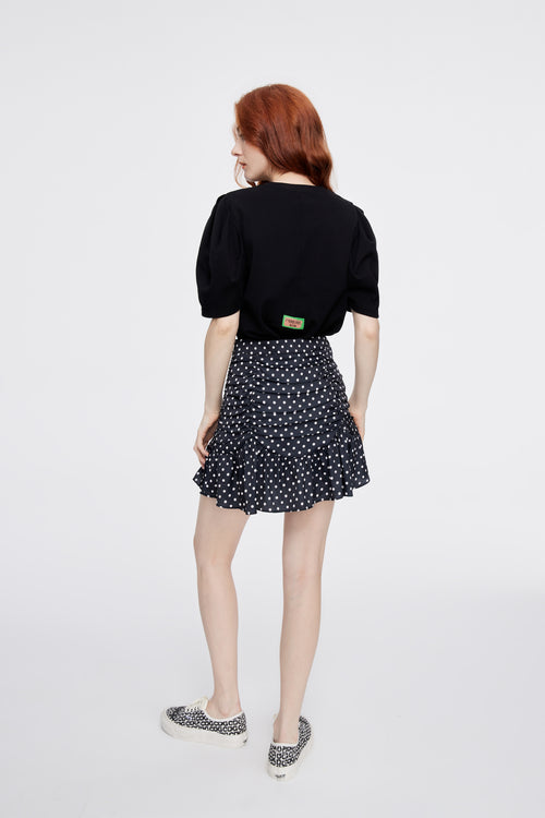 50's Polka Dot Mini Skirt - Urlazh New York