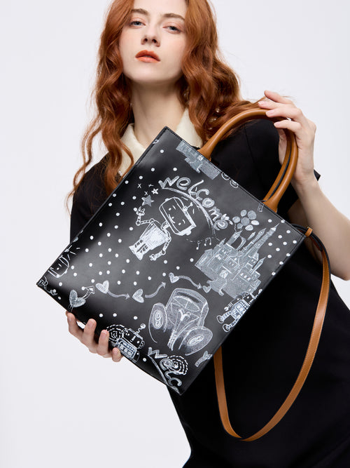 'Mr. Robot' Tote Bag - Urlazh New York
